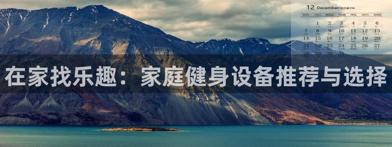 德国yy易游体育官方正版app集团:在家找乐趣:家庭健身设备